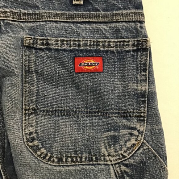 Dickies Relaxed Fit Carpenter Medium Wash Jeans Size 34 - Picture 7 of 13